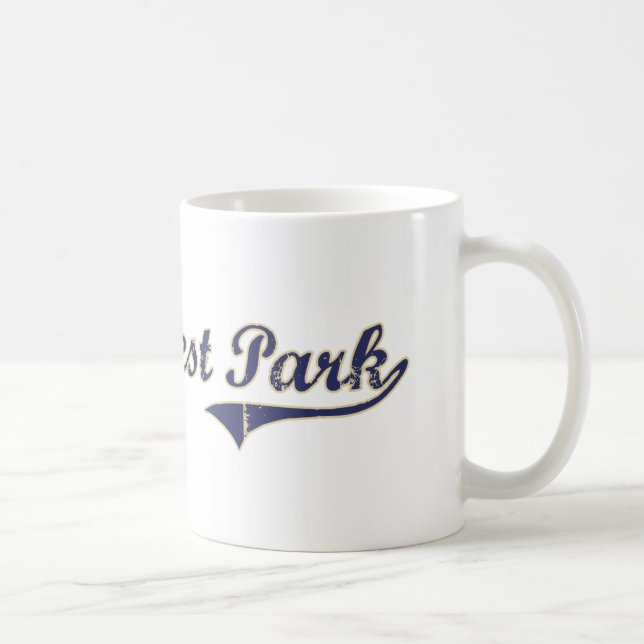 Lake Forest Park Washington Classic Design Coffee Mug (Right)