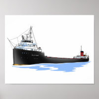 Lake freighter Willis B. Boyer Republic Steel