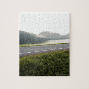 lake fuschl, salzkammergut, salzburg, salzburger 3 jigsaw puzzle