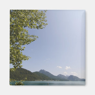 lake fuschl, salzkammergut, salzburg, salzburger 5 magnet