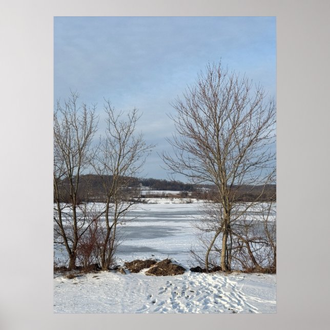 Lake Galena Winter Poster (Front)