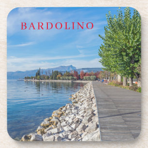 Lake Garda Bardolino promenade view coasters