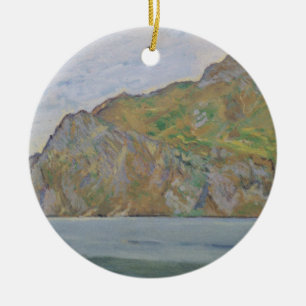 Lake Garda (by Koloman Moser) Ceramic Ornament