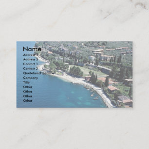 Lake Garda, Italy Business Card