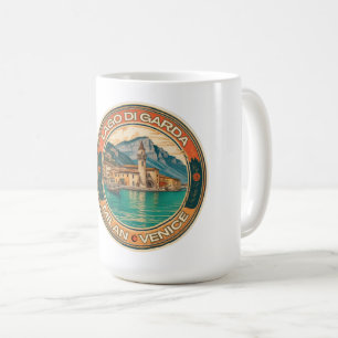 lake garda - lago di garda italian family trip coffee mug