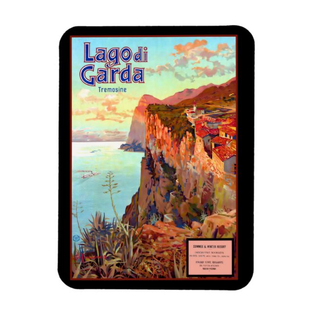 Lake Garda Magnet (Vertical)