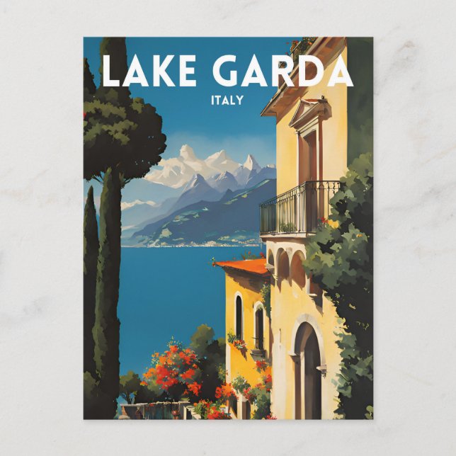 Lake Garda Postcard (Front)