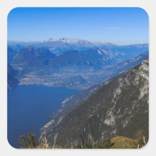 Lake Garda Square Sticker