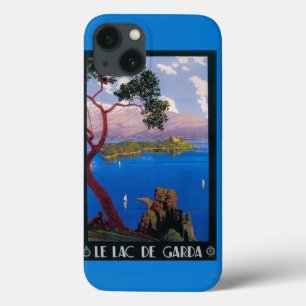 Lake Garda Travel Promotional Poster iPhone 13 Case