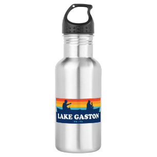 Lake Gaston North Carolina Virginia Canoe 532 Ml Water Bottle
