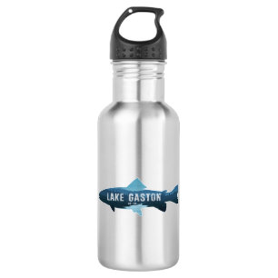 Lake Gaston North Carolina Virginia Fish 532 Ml Water Bottle