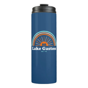 Lake Gaston North Carolina Virginia Rainbow Thermal Tumbler