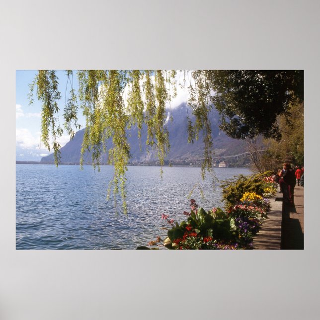 Lake Geneva Switzerland Poster (Front)