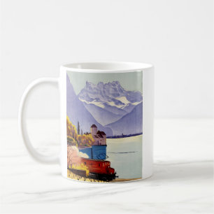 Lake Geneva Travel Coffee Mug