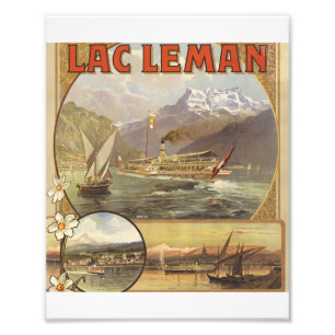 Lake Geneva Travel Photo Print