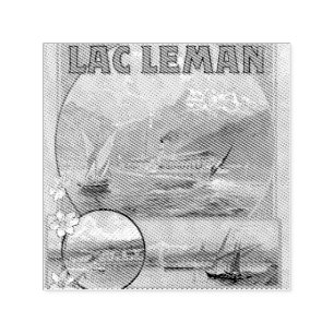 Lake Geneva Travel Self-inking Stamp
