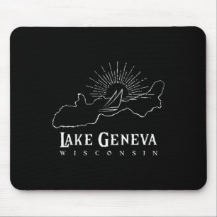 Lake Geneva Wisconsin Mouse Pad