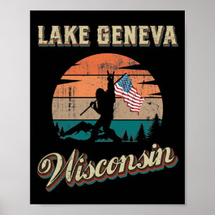 Lake Geneva Wisconsin Poster