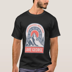 Lake George Adirondacks New York Hiking Camping T-Shirt
