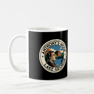 Lake George Coffee Mug Anthonys Nose Black Mug 