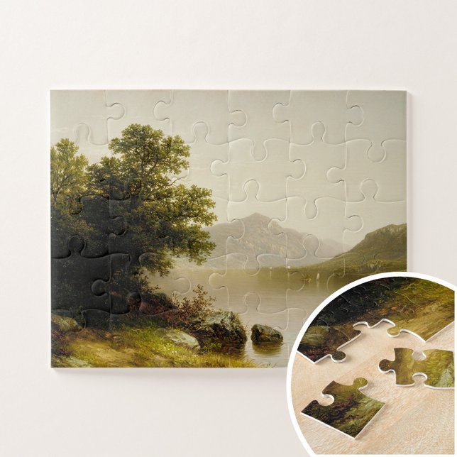 Lake George, John Casilear Fine Art Jigsaw Puzzle (Creator Uploaded)