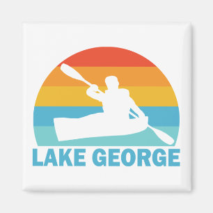 Lake George New York Kayak Magnet