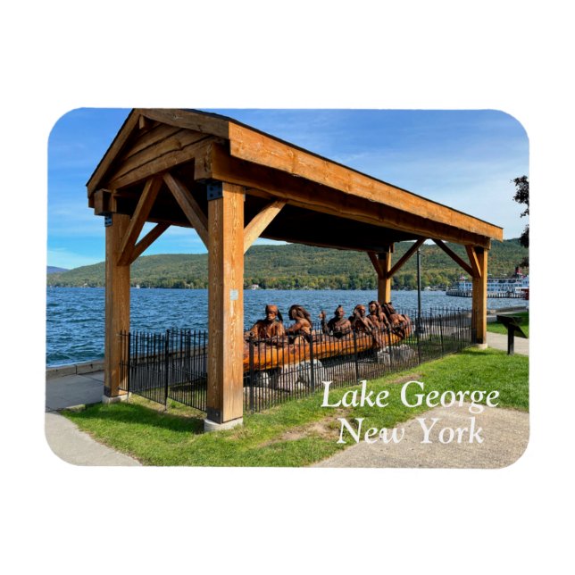 Lake George New York Magnet (Horizontal)