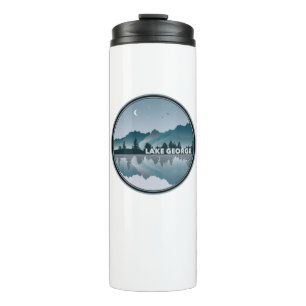 Lake George New York Reflection Thermal Tumbler