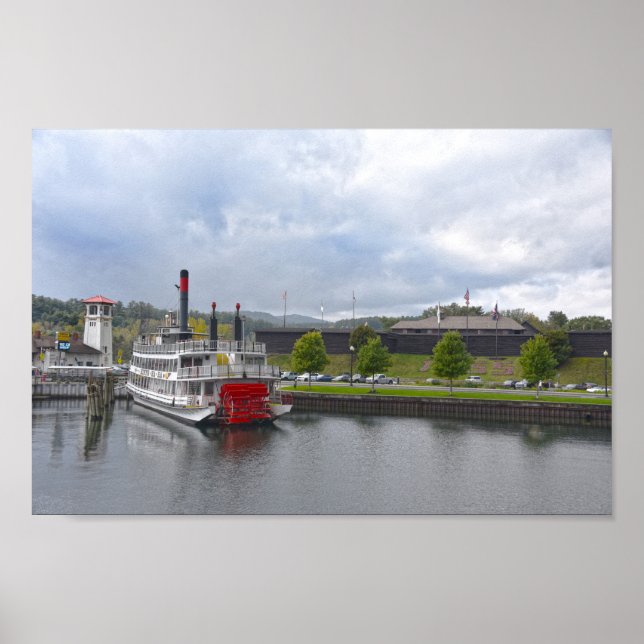 Lake George, New York, Steamship Poster (Front)
