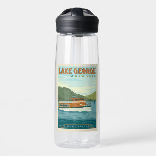 Lake George, New York   Vintage Boat Water Bottle