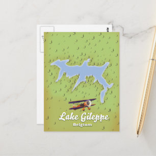 Lake Gileppe, Belgium Postcard