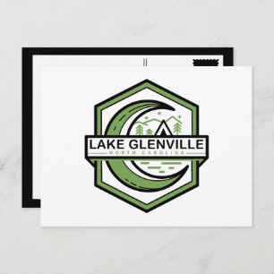 LAKE GLENVILLE moon hexa Postcard