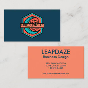 LAKE GLENVILLE NC moon hexa Business Card