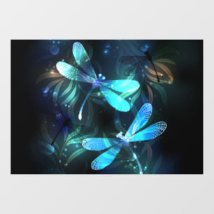 Lake Glowing Dragonflies