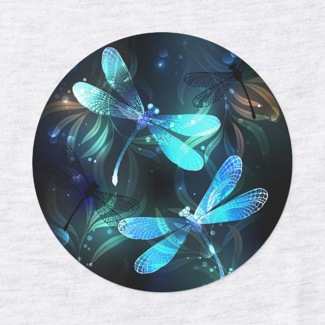 Lake Glowing Dragonflies (Design 1)