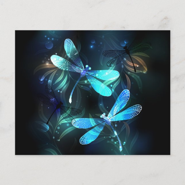 Lake Glowing Dragonflies (Front)