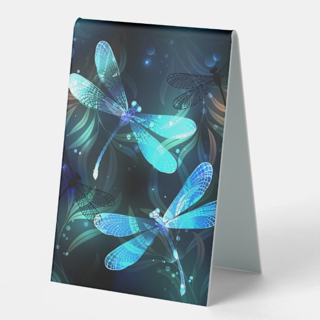 Lake Glowing Dragonflies (Front)