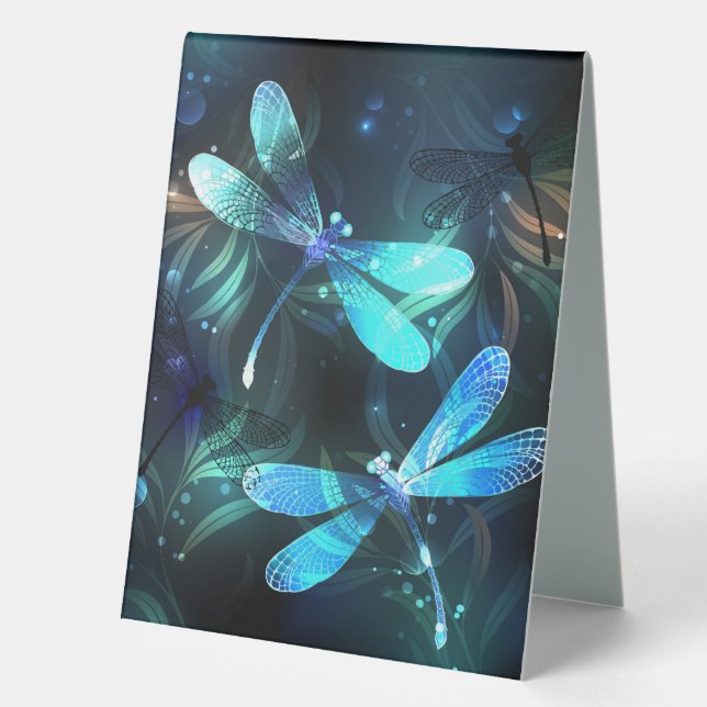 Lake Glowing Dragonflies (Front)