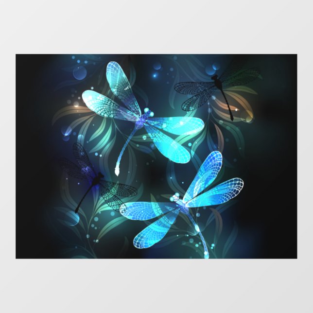 Lake Glowing Dragonflies (Sheet)