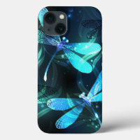 Lake Glowing Dragonflies