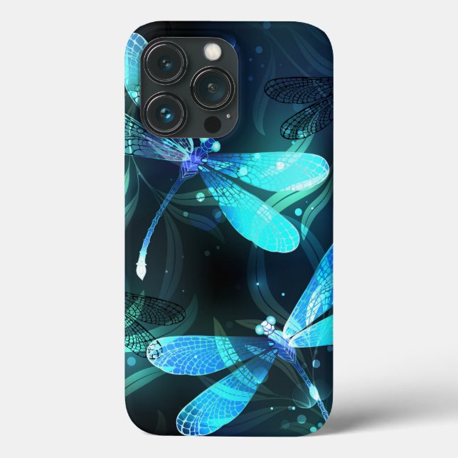 Lake Glowing Dragonflies Case-Mate iPhone Case (Back)