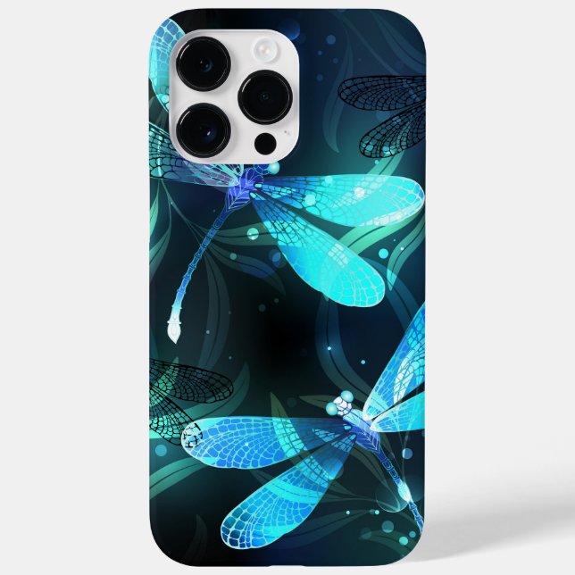 Lake Glowing Dragonflies Case-Mate iPhone Case (Back)