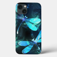 Lake Glowing Dragonflies