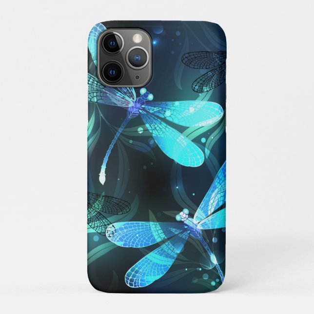 Lake Glowing Dragonflies Case-Mate iPhone Case (Back)