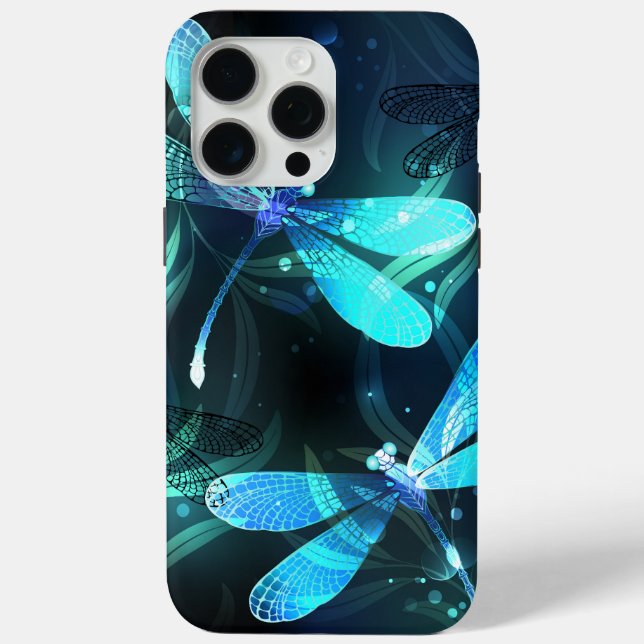 Lake Glowing Dragonflies Case-Mate iPhone Case (Back)