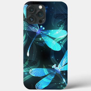 Lake Glowing Dragonflies iPhone 13 Pro Max Case