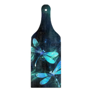 Lake Glowing Dragonflies Cutting Board