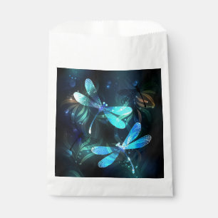Lake Glowing Dragonflies Favour Bag