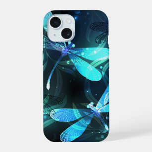 Lake Glowing Dragonflies iPhone 15 Case