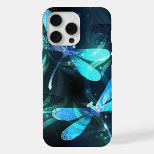 Lake Glowing Dragonflies iPhone 15 Pro Max Case